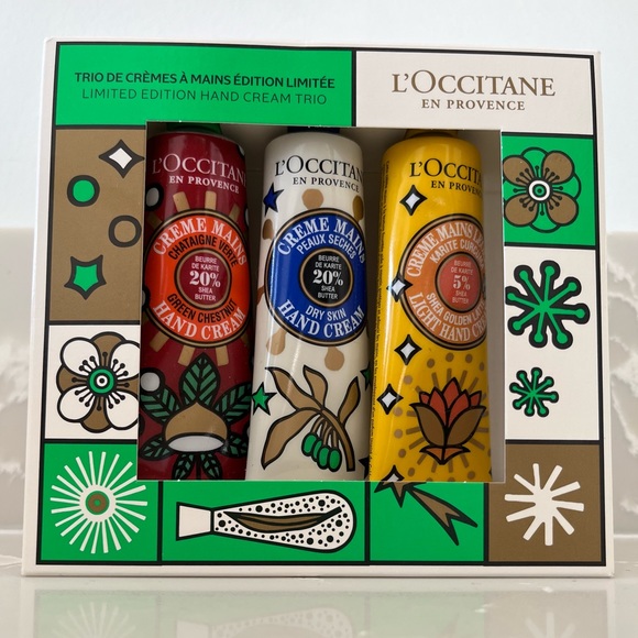 L'OCCITANE Bath & Body Loccitane Hand Cream Indulgences Gift Set